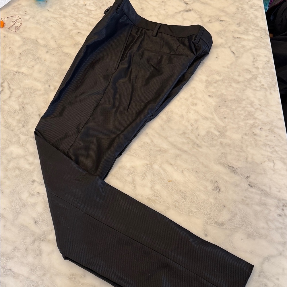 Balenciaga Men's Black Dress Trousers